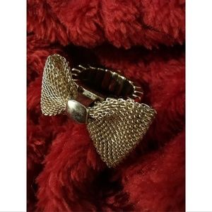 Gold Bow Ring
